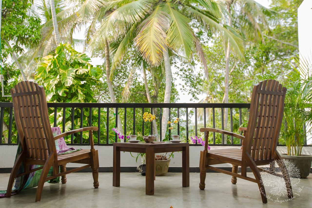 Swastha Ayurveda Villa Hikkaduwa Esterno foto