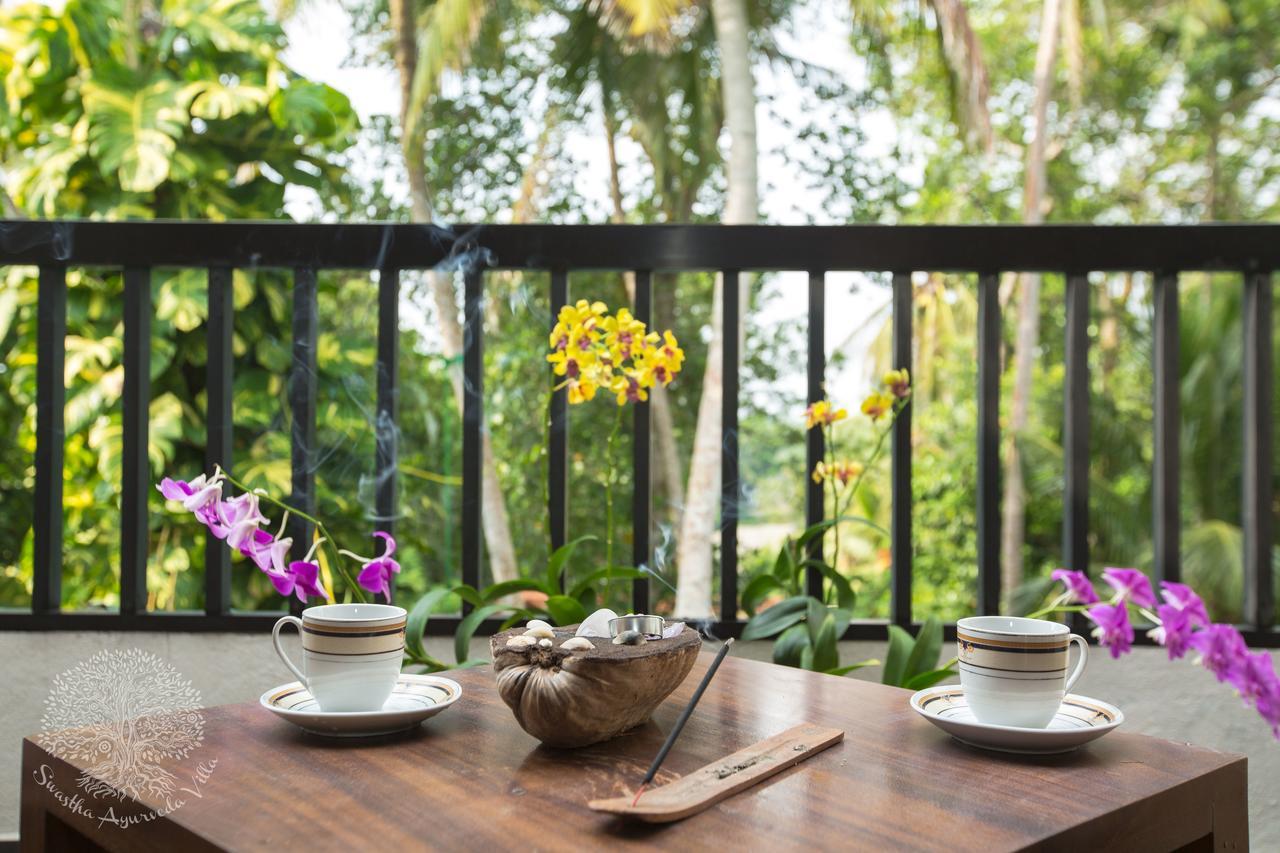 Swastha Ayurveda Villa Hikkaduwa Esterno foto