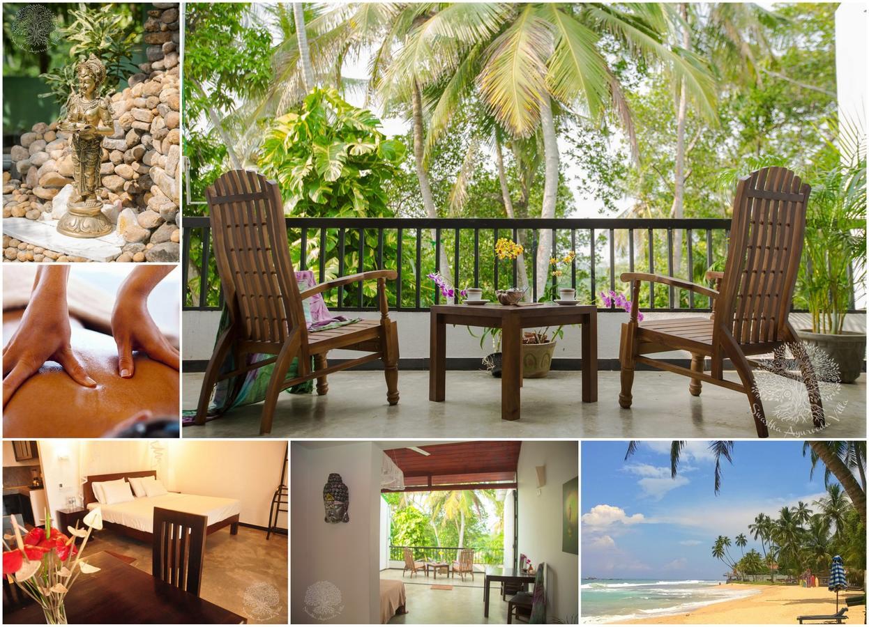 Swastha Ayurveda Villa Hikkaduwa Esterno foto